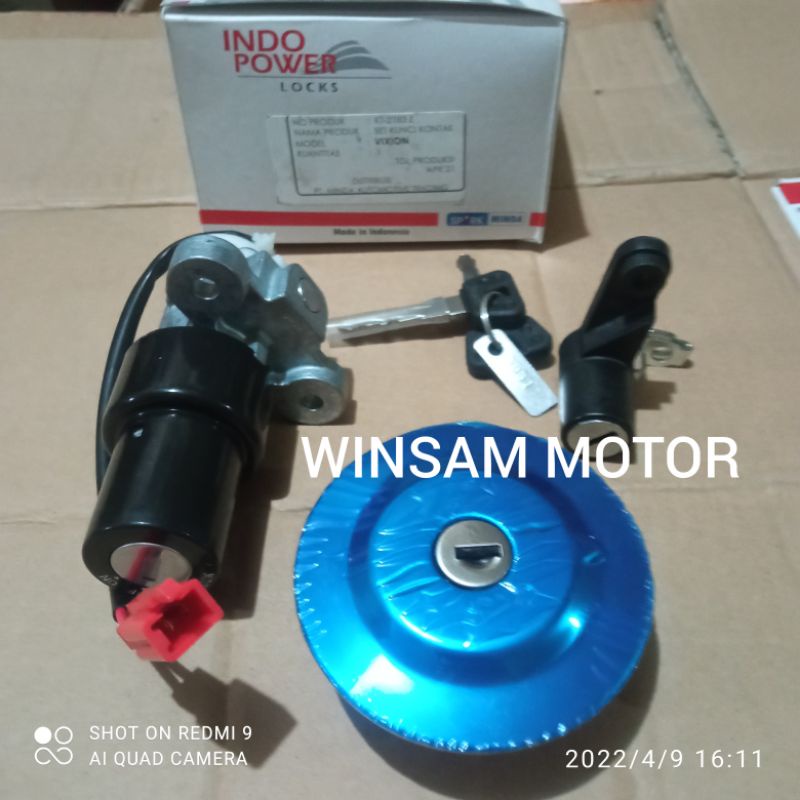 kunci kontak set Vixion old