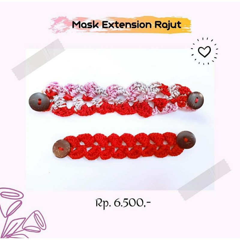 Jual MASK EXTENSION RAJUT (PENGAIT MASKER RAJUT) | Shopee Indonesia