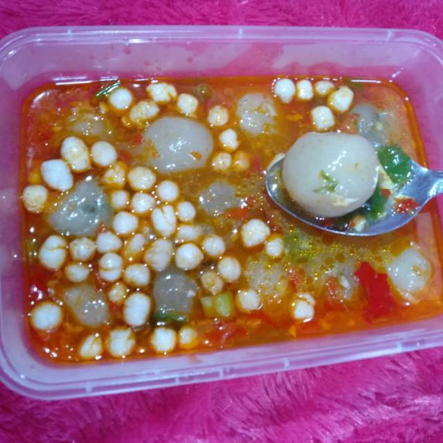 

Baso Aci bumbu asli olahan