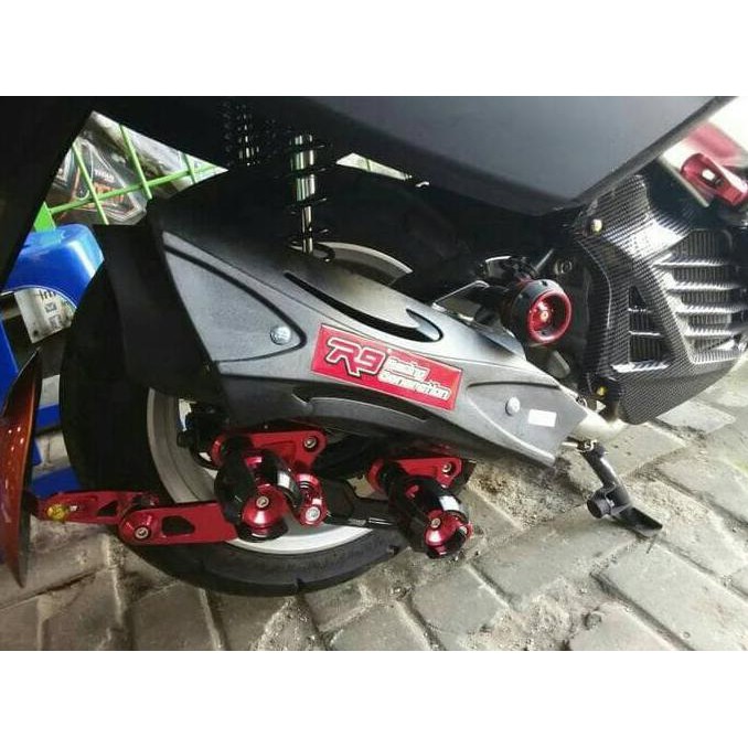 GARANSI ORIGINAL KNALPOT RACING R9 YAMAHA NMAX / N-MAX