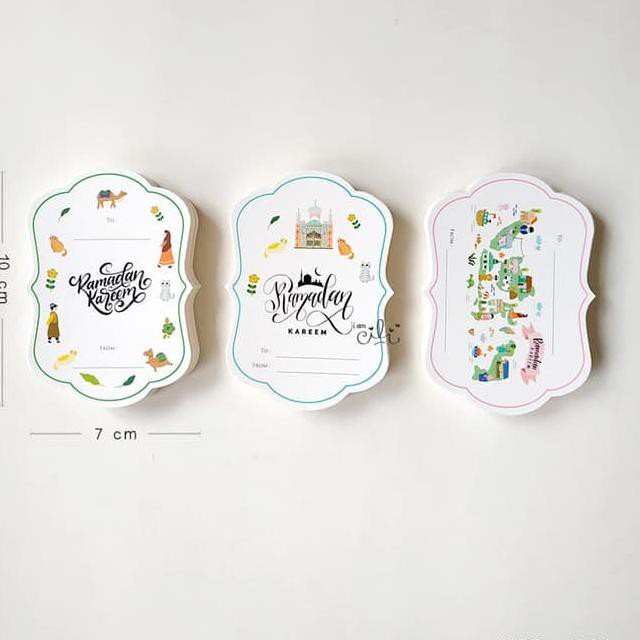 

Serbu (HTP02)tag ucapan ramadan kareem selamat puasa lebaran FLASH SHOP