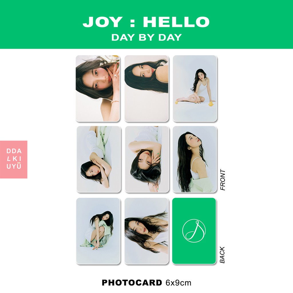 Red Velvet: JOY - photocard [HELLO] DAY BY DAY