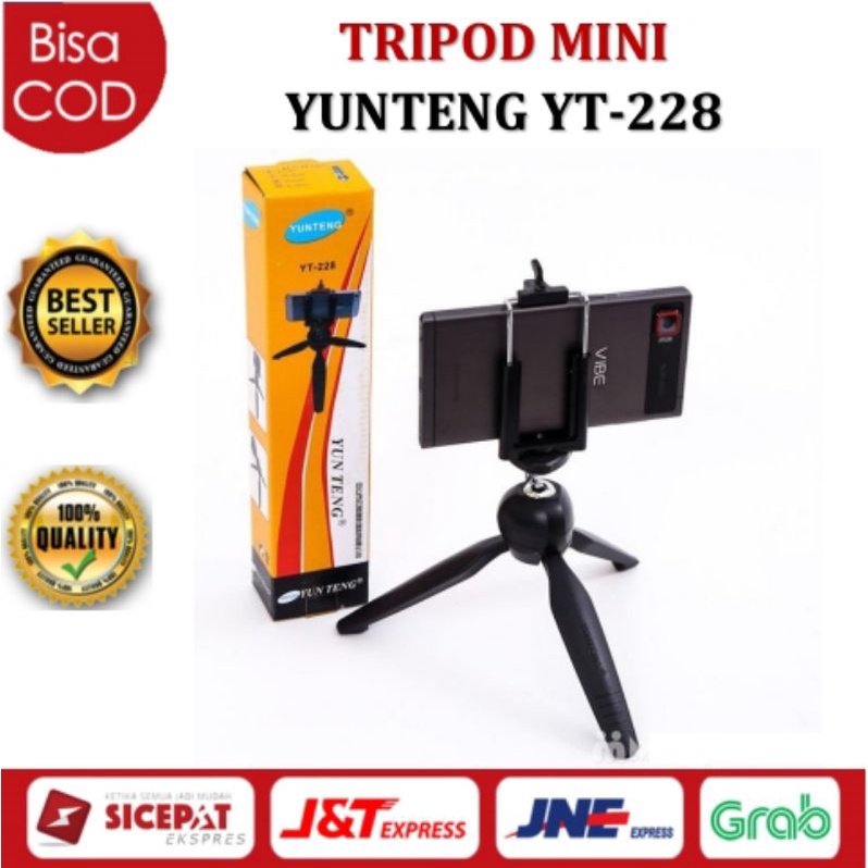 KV Tripod Yunteng YT-228  Tripod Mini Yunteng YT-228