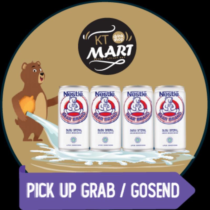

KT Mart - Susu beruang / bear brand /bearbrand/susu bear brand /189ml [isi 10]