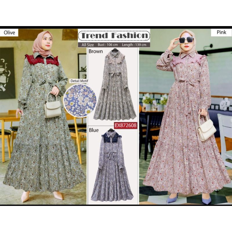 GAMIS BUNGA BRUKAT EXTU