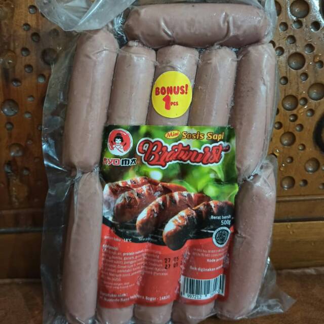 

AYOMA - sosis Bratwurst Mini isi 10+1 pcs Free