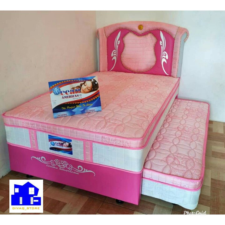 Springbed Sorong 2 In 1 Elegan Ocean American(Khusus wilayah surabaya sidoarjo & sekitar jawa timur)