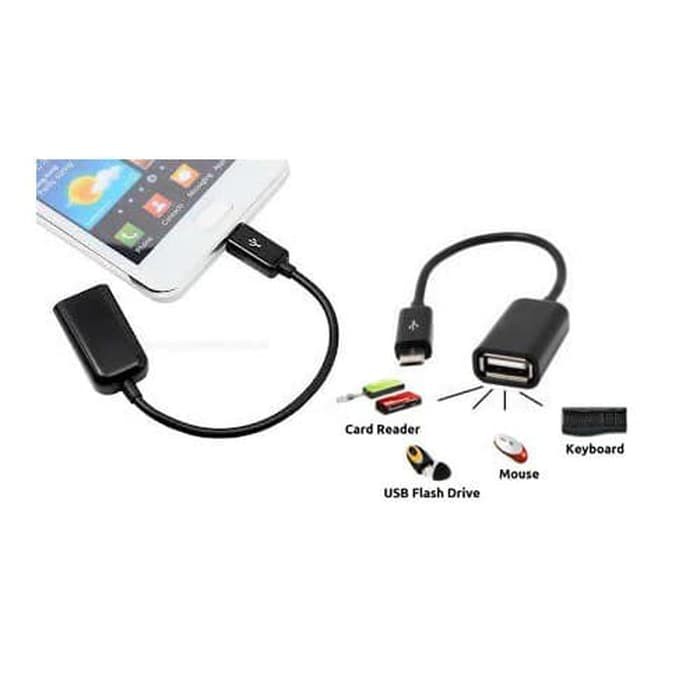 promo terbaru OTG Kabel USB Micro / Kabel OTG For Samsung, BB, Oppo,