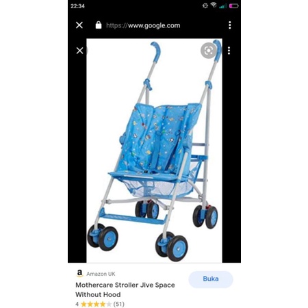 mothercare jive galaxy & jive heart stroller