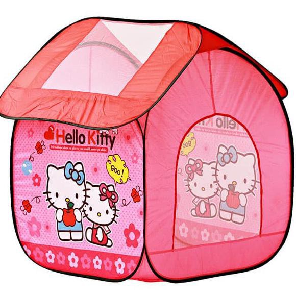 MAINAN ANAK - TENDA ANAK RUMAH HELLO KITTY BESAR