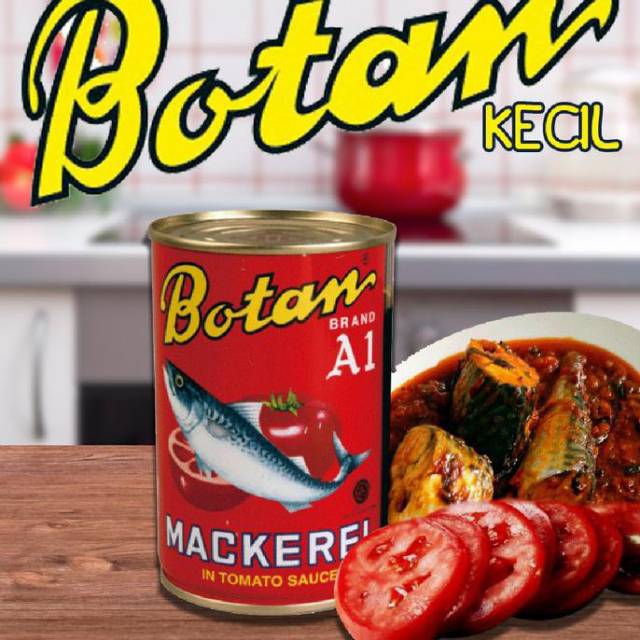 

Botan Ikan Makarel 155g