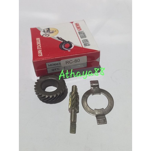 GIGI NANAS SPEEDOMETER GEARBOX SPEEDOMETER SUZUKI RC80,RC100,RC110,CRYSTAL