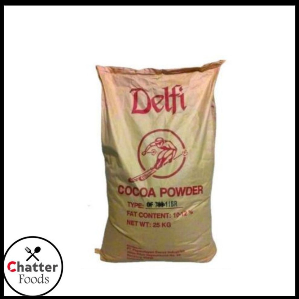 

Delfi Cocoa Powder / Cokelat Bubuk 1 SAK 25kg