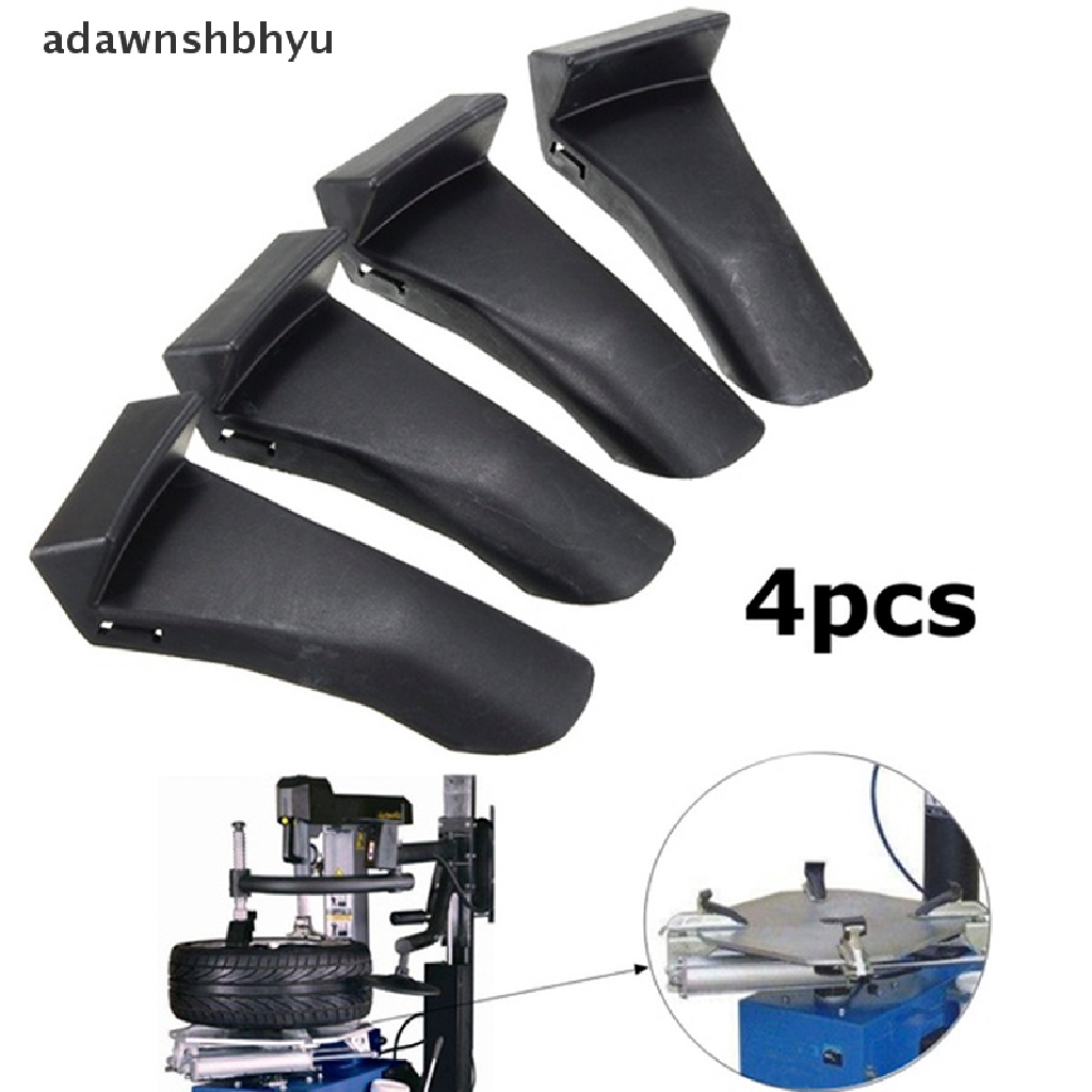 Adawnshbhyu 4PCS Sisipan Plastik Jaw Clamp Cover Pelindung Velg Roda Pelindung Untuk Pengubah Ban