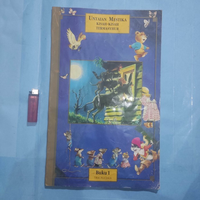 buku cerita anak langka untaian mestika kisah2 termasyhur jilid 1-4
