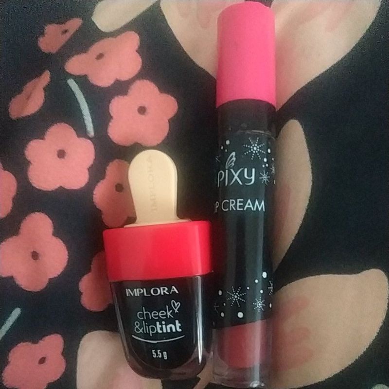 PIXY LIP MATE & IMPLORA LIPTINT