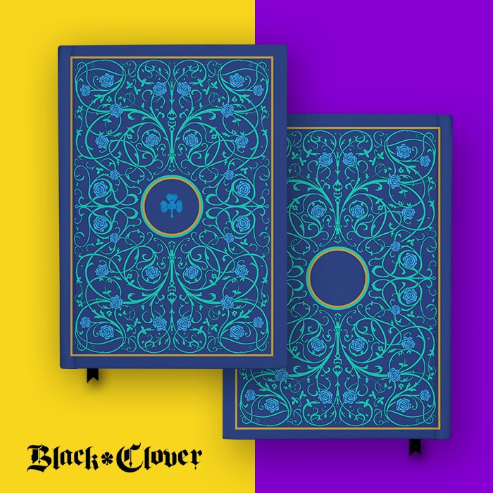Buku Catatan Charlotte Roselei Grimoire Black Clover Anime Notebook Custom Jurnal Diary Cosplay Hard