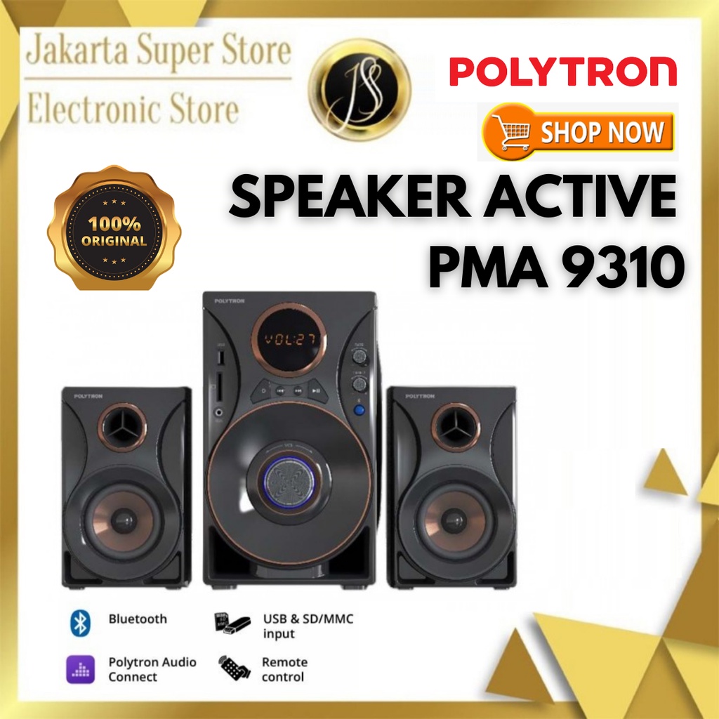 Polytron Speaker Bluetooth Multimedia PMA 9310 Promo Murah