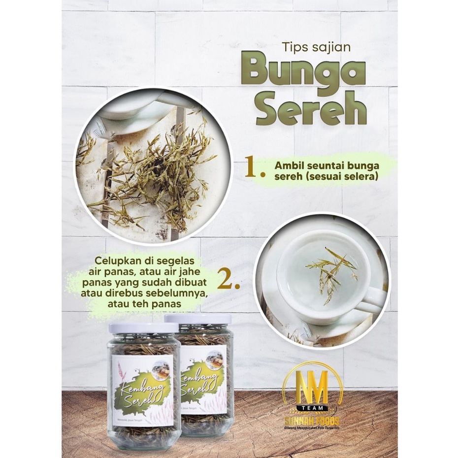 

Bunga Sereh Organik