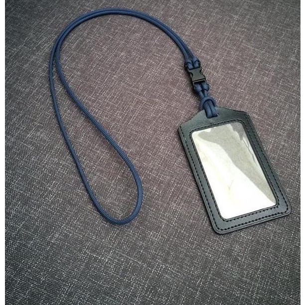 

Office & Stationery | Document Organizer | Lanyard Gantungan Card Holder Kulit Sintetis Paracordistic | Best Seller