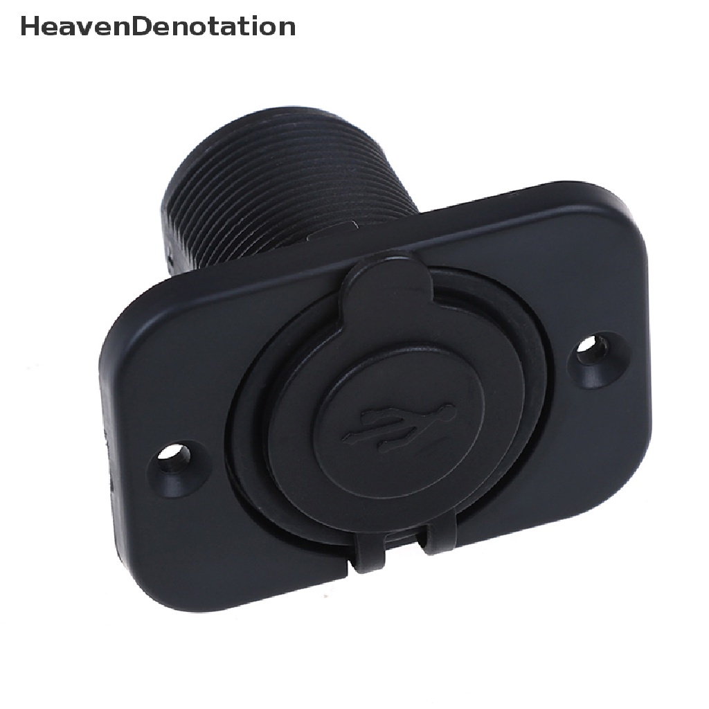 [HeavenDenotation] Dual 2 USB outlet 1A &amp; 2.1A port socket charger for car boat motorcycle 12 volt