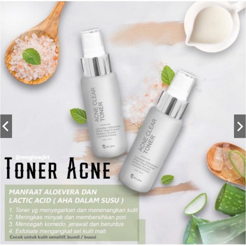 Acne Toner Ms Glow