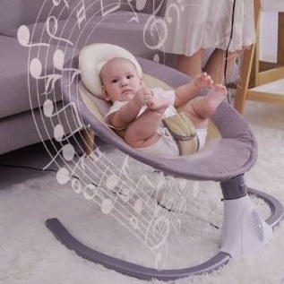 Automatic Baby Swing With Remote Control Ayunan Bayi Bouncer Elektrik Baby Swing Otomatis