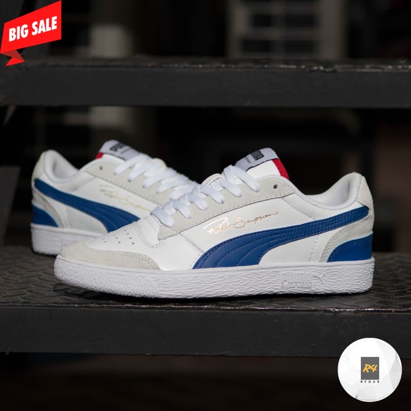 PUMA RALPHSAMPSON WHITE BLUE 100% ORIGINAL BNWB | SEPATU PUMA ORIGINAL
