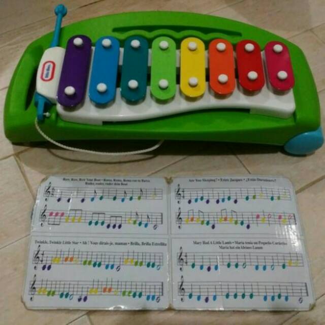 Little tikes Mainan anak sejenis xylophone