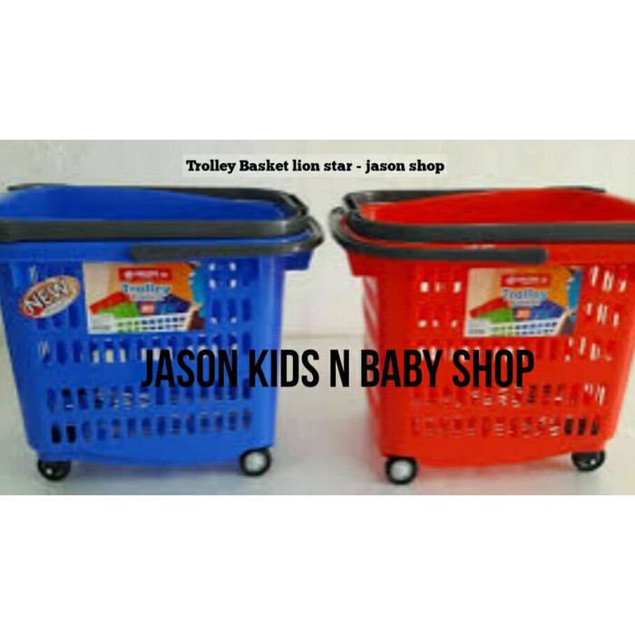 Jual Trolley Basket Lion Star 36strolly Belanja Lion Starkeranjang Lion Shopee Indonesia 4833