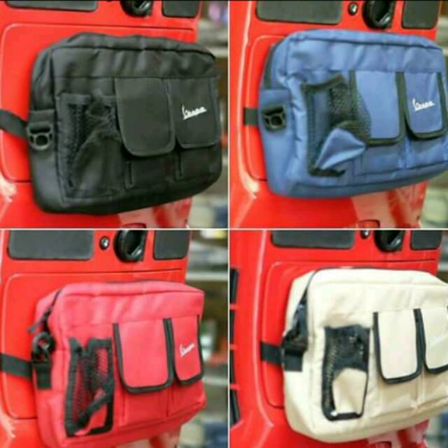 tas vespa aksesoris vespa modern tas bagasi. aksesoris vespa