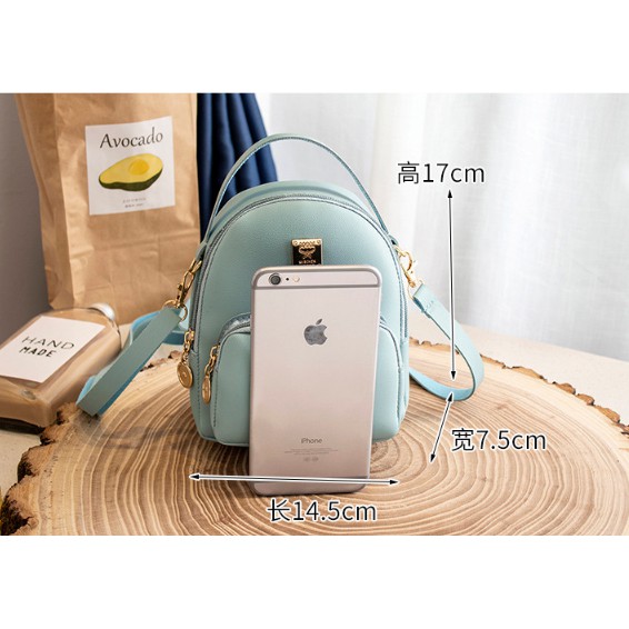 Tas Ransel Mini Wanita Import WB 314 Mini Backpack MOM Import