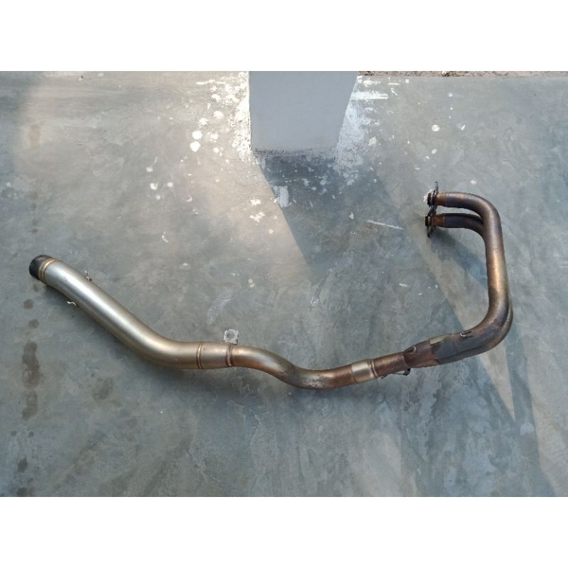 header proliner ninja 250 fi old