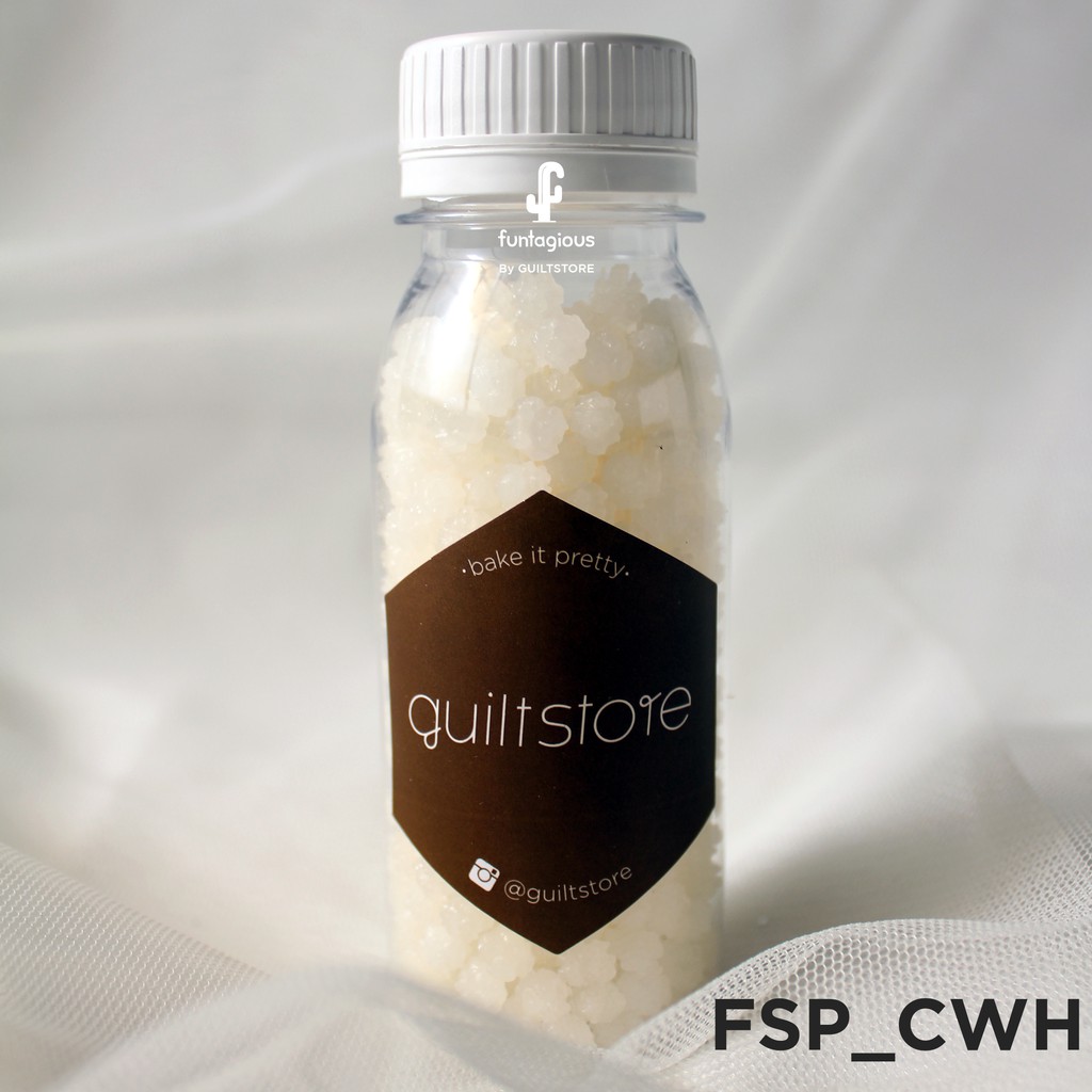 

FSP_CAN Hiasan Kue Candy White Sugar Sprinkle Gula Tabur
