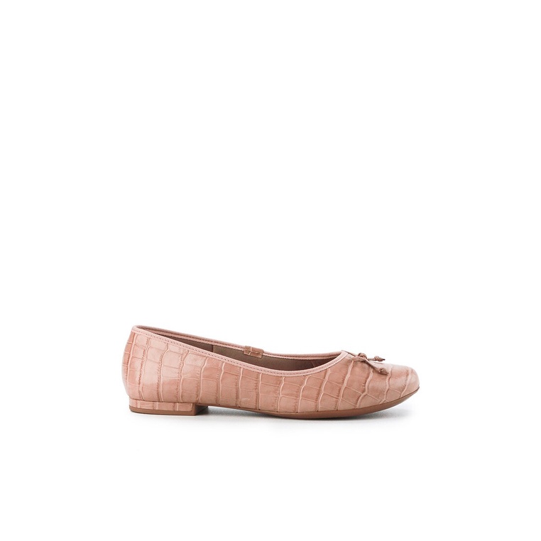 SEPATU FLAT KULIT OBERMAIN WANITA ORIGINAL BRANDED TERBARU PINK OW41