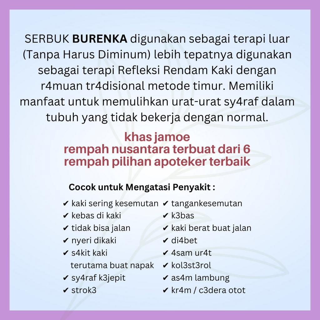 Burenka Rempah Kaki Serbuk Burenka Rendaman Kaki