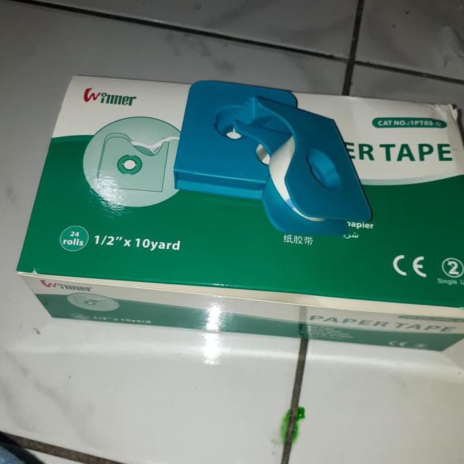 

PLESTER PUTIH / PAPER TAPE 1/2 INCH
