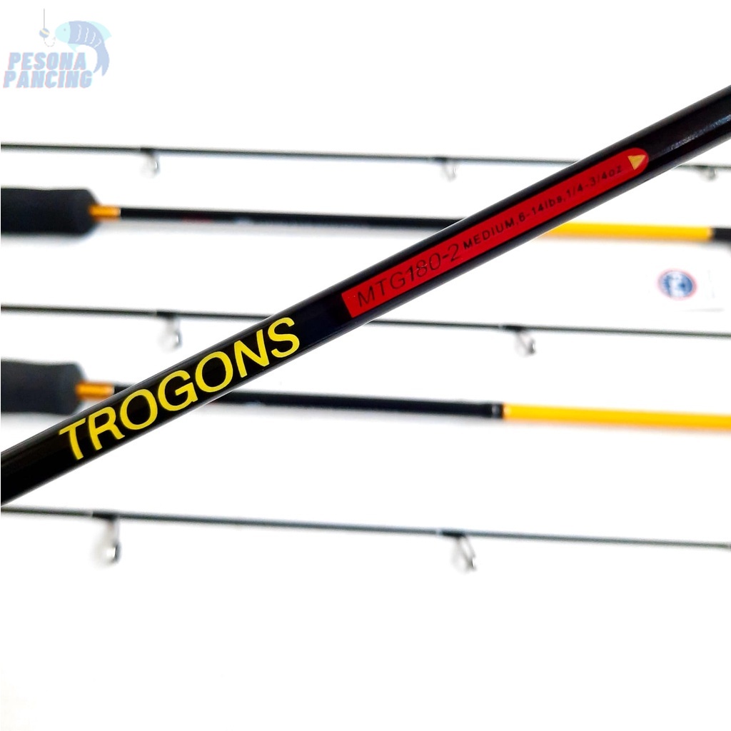 Joran Pancing MAGURO TROGONS Full Carbon Action 15lbs Size 150-180 Lentur dan Kuat