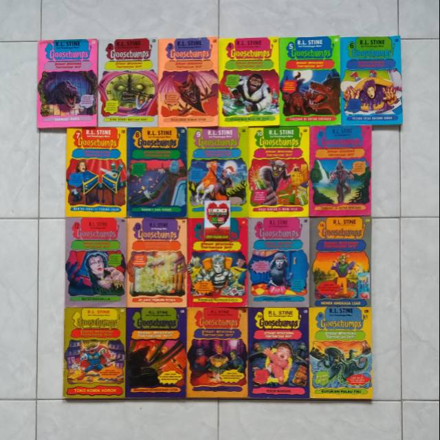 Goosebumps Seri Petualangan Maut - R. L. Stine (21 buku)