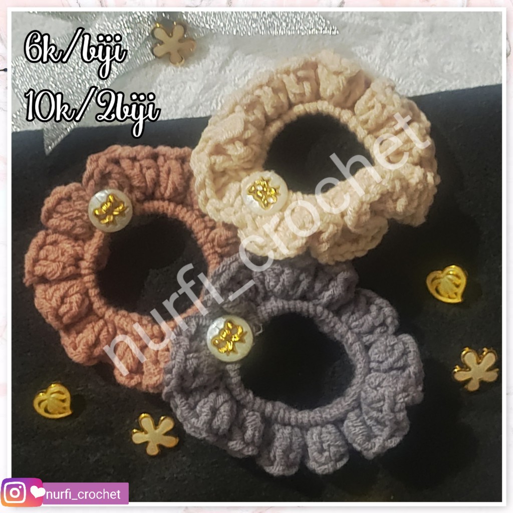 Scrunchies Medium Rajut