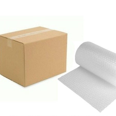 

Packing Box + Bubble (untuk extra safety packing)