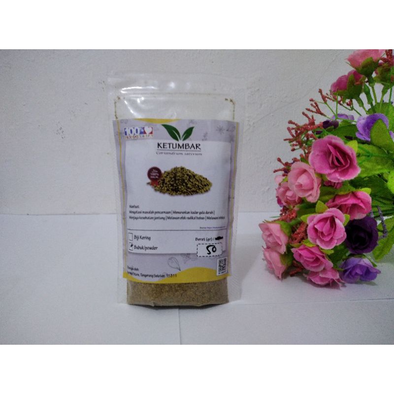 

Biji Ketumbar utuh Asli 60gr KEMASAN PREMIUM
