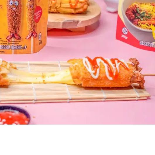 

L9S✩ Corndog Tokkebi Mozarella ang Sosis Kentang (300gr) II Makanan Korea Halal Tanpa Bahan Pengawet