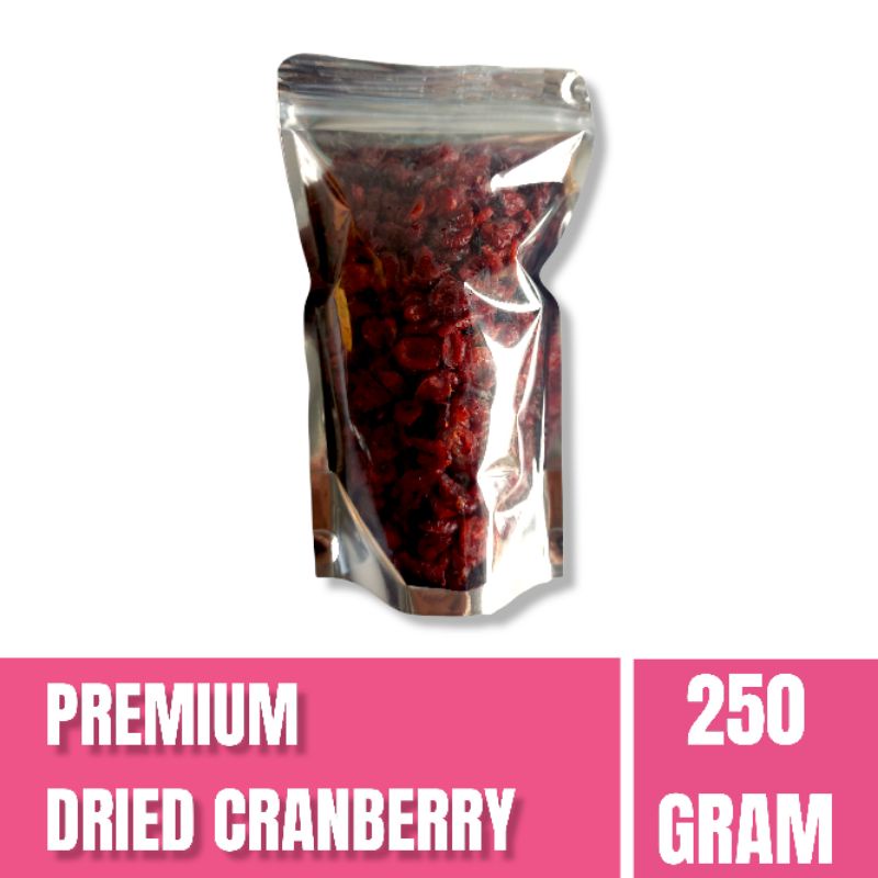 

DRIED CRANBERRY 250GR / CRANBERRIES KERING KRANBERI BALIKPAPAN