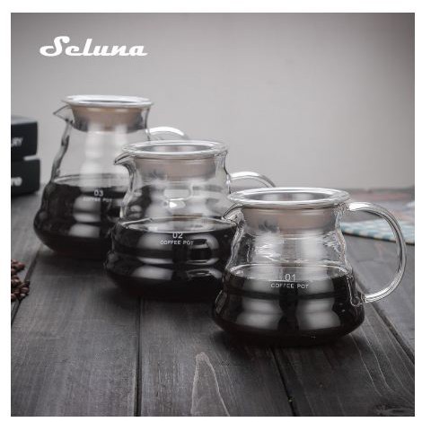 [Toserba_Emak] - OneTwoCups Coffee Maker Pot V60 Drip Kettle Teko Kopi Barista