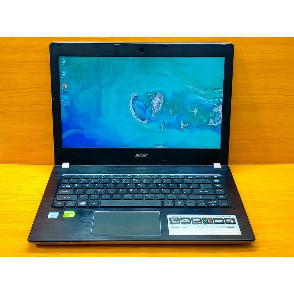 Acer E14 E5-475G Core I5 Gen 7/Ram 8GB/SSD 256GB/HDD 1TB/VGA nVidia 940MX/Mulus