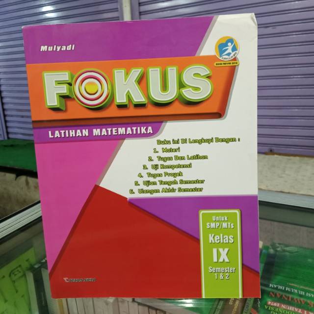 Buku Fokus Matematika Kelas 9 Dunia Sosial