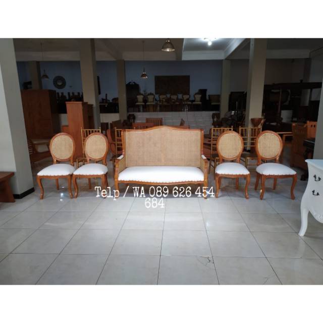 Kursi pelaminan sofa pelaminan asli jepara