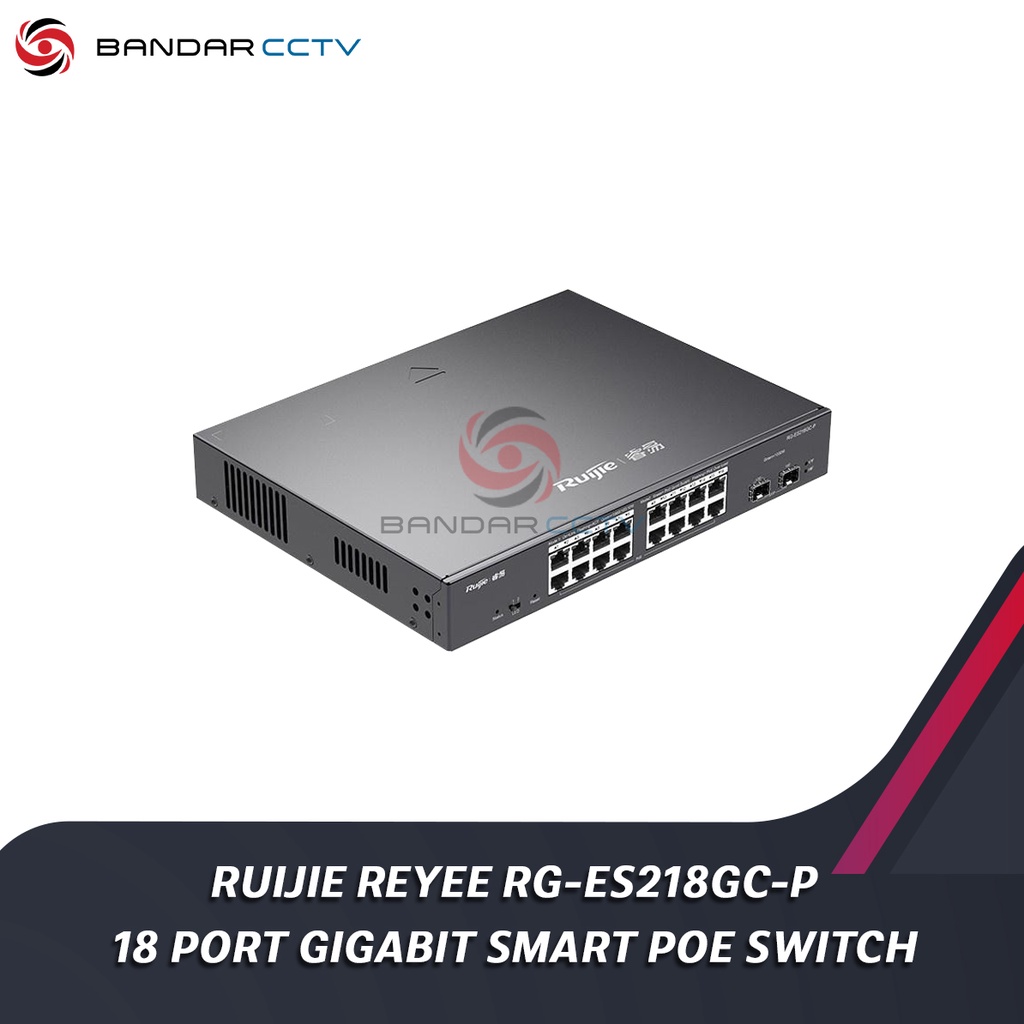 Ruijie Reyee RG ES218GC P 18 Port Gigabit Smart POE Switch