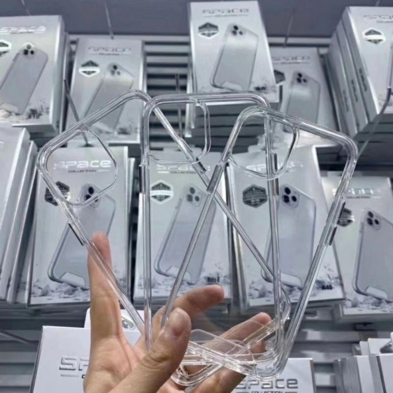 Cover Clear iPhone 14 / 14 Plus / 14 Pro / 14Pro Max Softcase Bening Silicone Space iPhone 14+